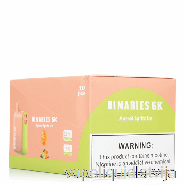 [10-pack] Horizon Binārie 6k 6000 Vienreizējās Lietošanas Vape šķidrums